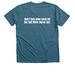 Preserve The Herd, a Heather Deep Teal Premium V-Neck Tee (back-view)