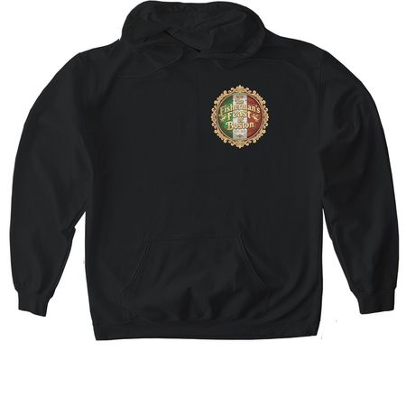 Fisherman's Italian Emblem, a Black Gildan Softstyle Pullover Hoodie
