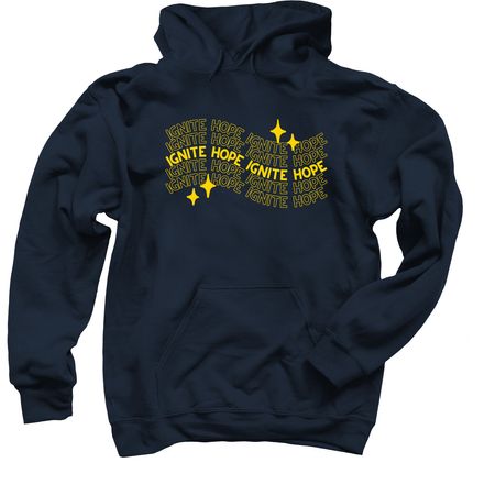Ignite Hope: CCAM 2026, a Navy Pullover Hoodie