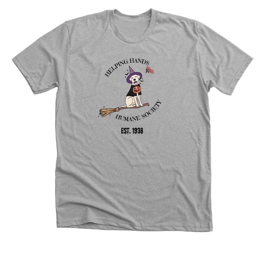 Trick or Treatos, a Athletic Heather Premium Unisex Tee