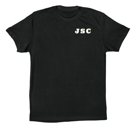 JSC, a Vintage Black Premium Cotton Tee