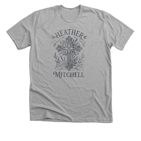 Heather Mitchell cross&nbsp;, a Athletic Heather Premium Unisex Tee