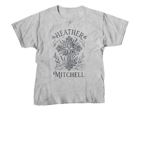 Heather Mitchell cross&nbsp;, a Sport Grey Youth Unisex Tee
