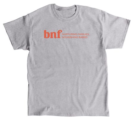 BNF Logo Tees, a Sport Grey Classic Unisex Tee