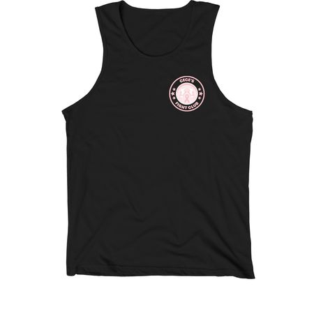 Cece's Fight Club (TANKS), a Black Premium Cotton Tank