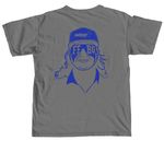 Ferg, a Grey Comfort Colors Unisex Tee (back-view)