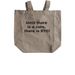 Tote Bags ("until there is a cure" back), a Pumice Recycled Cotton Tote Bag (back-view)