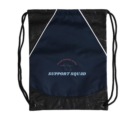 Support squad drawstring bag, a True Navy Rival Cinch Pack