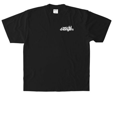 World Changers&nbsp;, a Black Heavyweight Garment Dye Tee