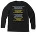Stop Abuse of Wild Horses and Burros!, a Solid Black Blend Premium Long Sleeve Tee (back-view)