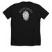 TRIPPY ROOTS APPAREL&nbsp;, a Solid Black Blend Premium Unisex Tee (back-view)