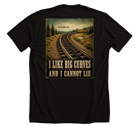 Big Curves, a Solid Black Blend Premium Unisex Tee