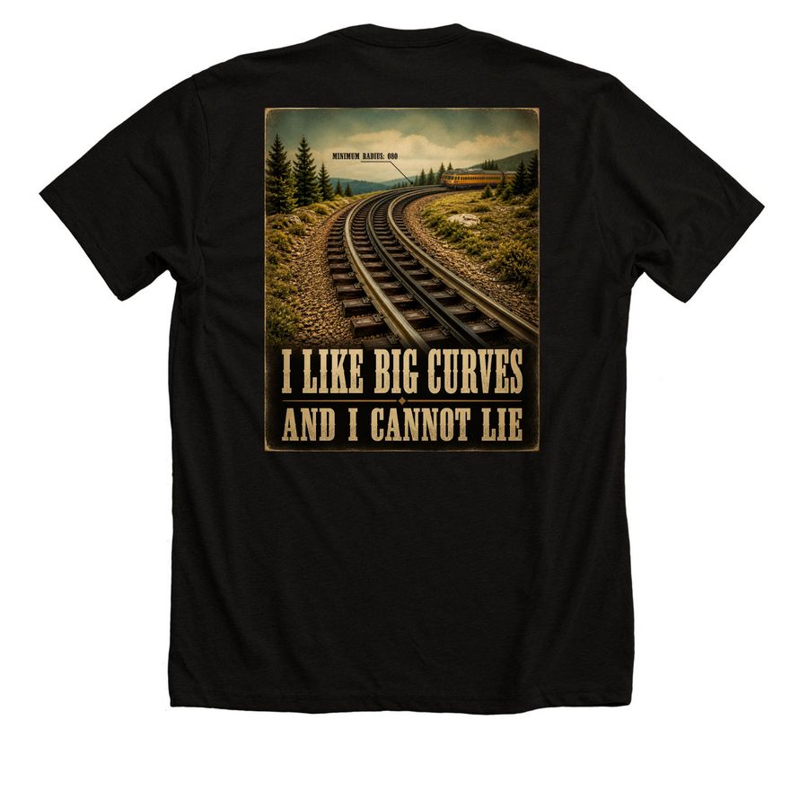Big Curves, a Solid Black Blend Premium Unisex Tee