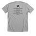 49th Skate Tournament Merch, a Athletic Heather Premium Unisex Tee (back-view)