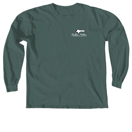 RPH Fall Layers Collection | Front/Back Logos, a Blue Spruce Comfort Colors Long Sleeve Tee