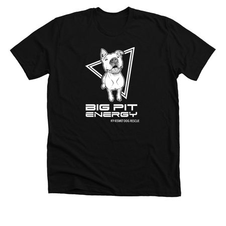 Big Pit Energy, a Solid Black Blend Premium Unisex Tee