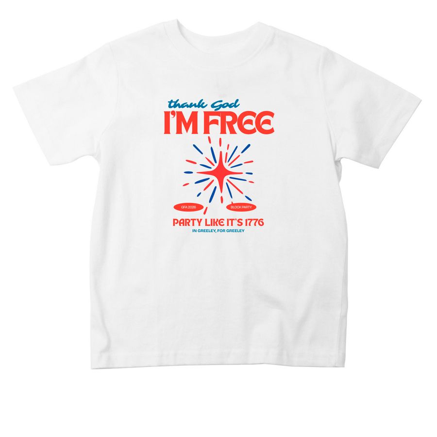 4th of July Toddler, a White Toddler Tee