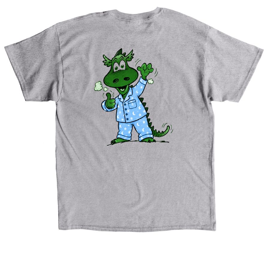 McKinley Wears Pajamas for CHOP, a Sport Grey Classic Unisex Tee (back-view)
