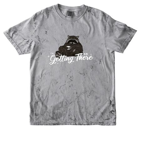 Mornings with Gamora, a Smoke Comfort Colors Colorblast Tee