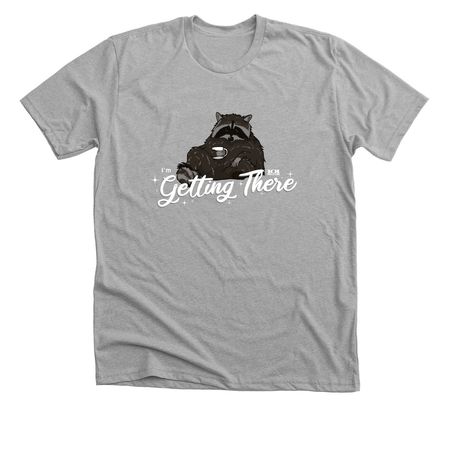 Mornings with Gamora, a Athletic Heather Premium Unisex Tee