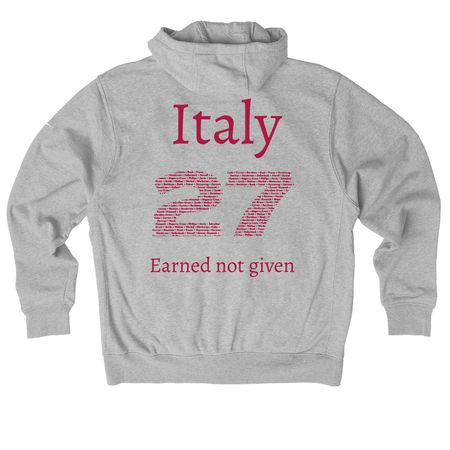 BISON 2027 PLAYER NAMES NIKE SPIRIT WEAR, a Dark Grey Heather Nike Club Fleece Zip Up Hoodie