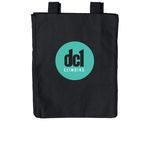dcTotes, a Black Reclaimist Everywhere Tote Bag (back-view)