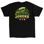 Jokers St Pattys&nbsp;, a Black Classic Unisex Tee (back-view)