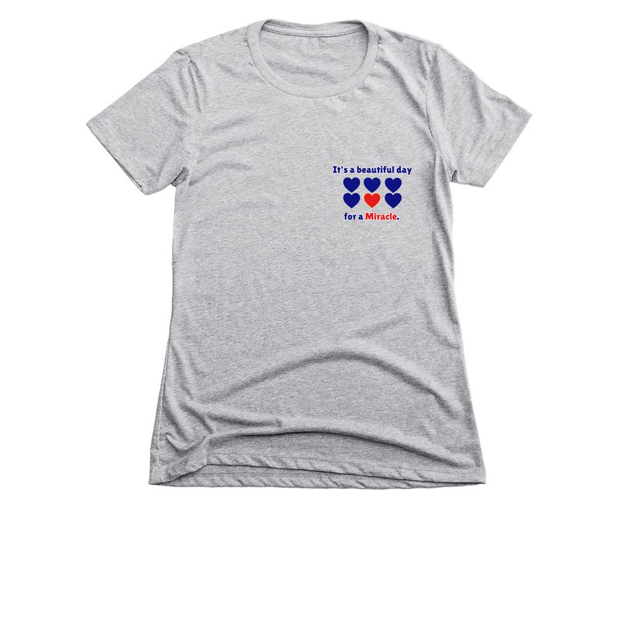 National Infertility Awareness Week 26, a Dark Heather Grey Women's Slim Fit Tee