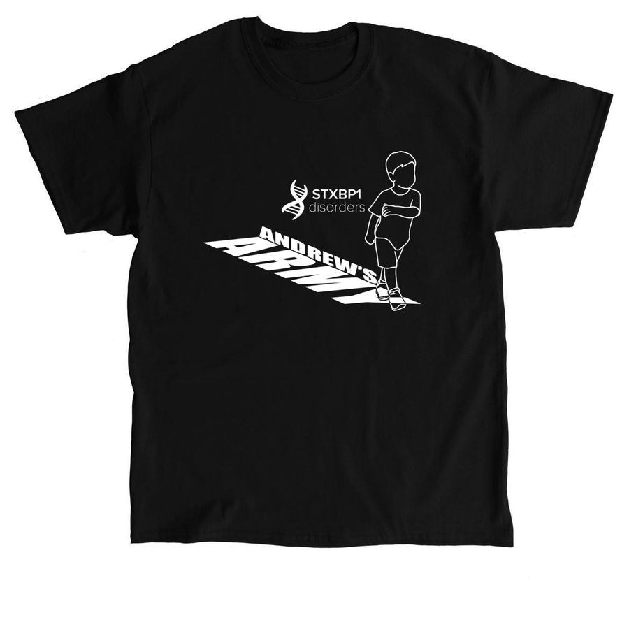 Andrew's Army - Move to Cure 2026, a Black Classic Unisex Tee
