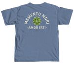 Amor Fati, a Blue Jean Comfort Colors Unisex Tee (back-view)