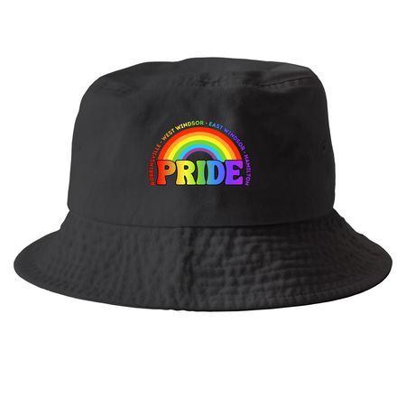 Pride 2026 Hat, a Black Printed Bucket Hat