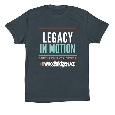 Legacy In Motion Shirts, a Dark Grey Premium Cotton Tee