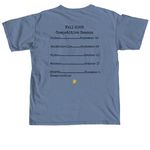 Pride of Rochester Fall 2026 Show Merch, a Blue Jean Comfort Colors Unisex Tee (back-view)