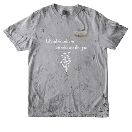 Root For Each Other, a Smoke Comfort Colors Colorblast Tee