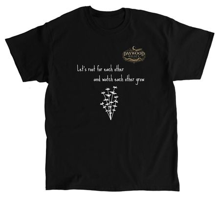 Root For Each Other, a Black Classic Unisex Tee