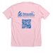 Van Buskirk Island Park, a Heather Pink Premium Unisex Tee (back-view)