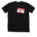 Hello! I'm a Registered Voter Tee, a Solid Black Blend Premium Unisex Tee