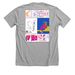 60th Anniversary - Youth & Adult, a Athletic Heather Premium Unisex Tee (back-view)
