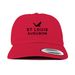 ST LOUIS AUDUBON, a Cranberry Printed Classic Baseball Cap