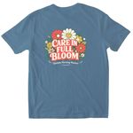 Nursing Spring/Summer 2026, a Indigo Blue Softstyle Cotton Tee (back-view)