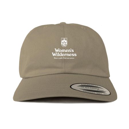 Women's Wilderness Hats, a Khaki Printed Classic Baseball Cap