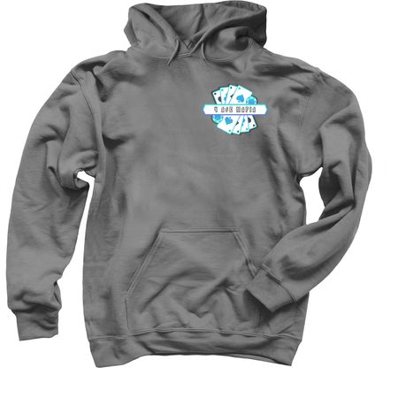 Back Shot&nbsp;, a Charcoal Pullover Hoodie