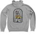 Rosa Parks Adult Zipper Sweatshirt, a Athletic Heather Zip Up Hoodie (back-view)