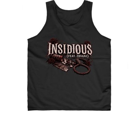 ZRVANI & Buried Emotions Insidious design, a Black Classic Unisex Tank Top