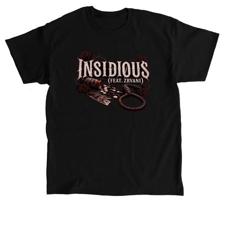 ZRVANI & Buried Emotions Insidious design, a Black Classic Unisex Tee