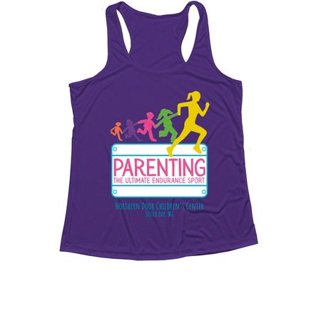 Ultimate Endurance Sport (Feminine), a Purple Women's Performance Tank