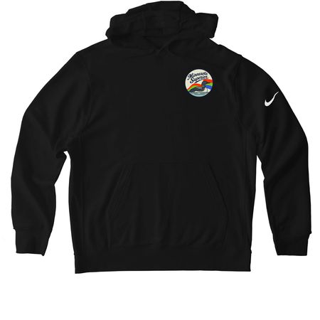Minnesota Superior - Athletic Collection, a Black Nike Club Fleece Pullover Hoodie