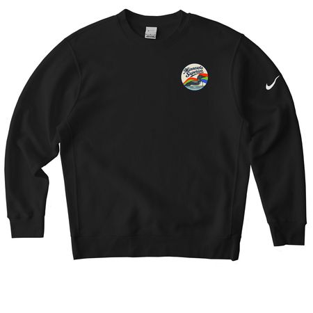 Minnesota Superior - Athletic Collection, a Black Nike Club Fleece Crewneck Sweatshirt