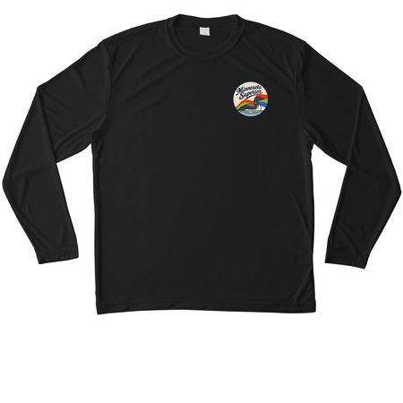 Minnesota Superior - Athletic Collection, a Black Unisex Performance Long Sleeve Tee