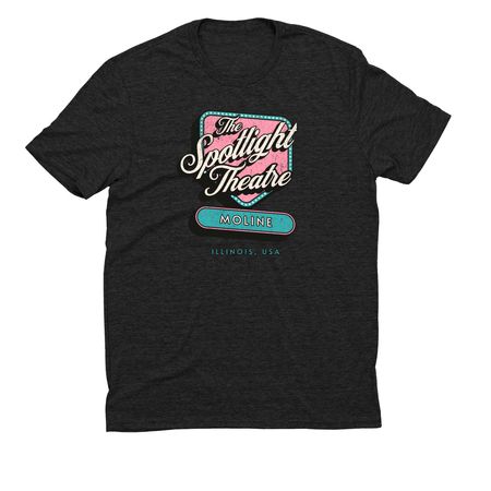 Lucky sign, a Space Black Allmade Eco Triblend Unisex Tee
